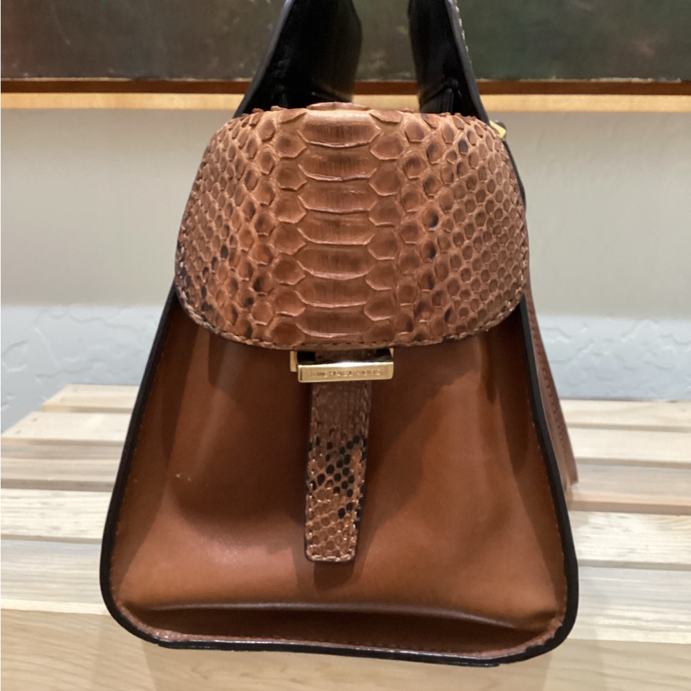 Michael Kors Collection With Python Details Purse - image 3